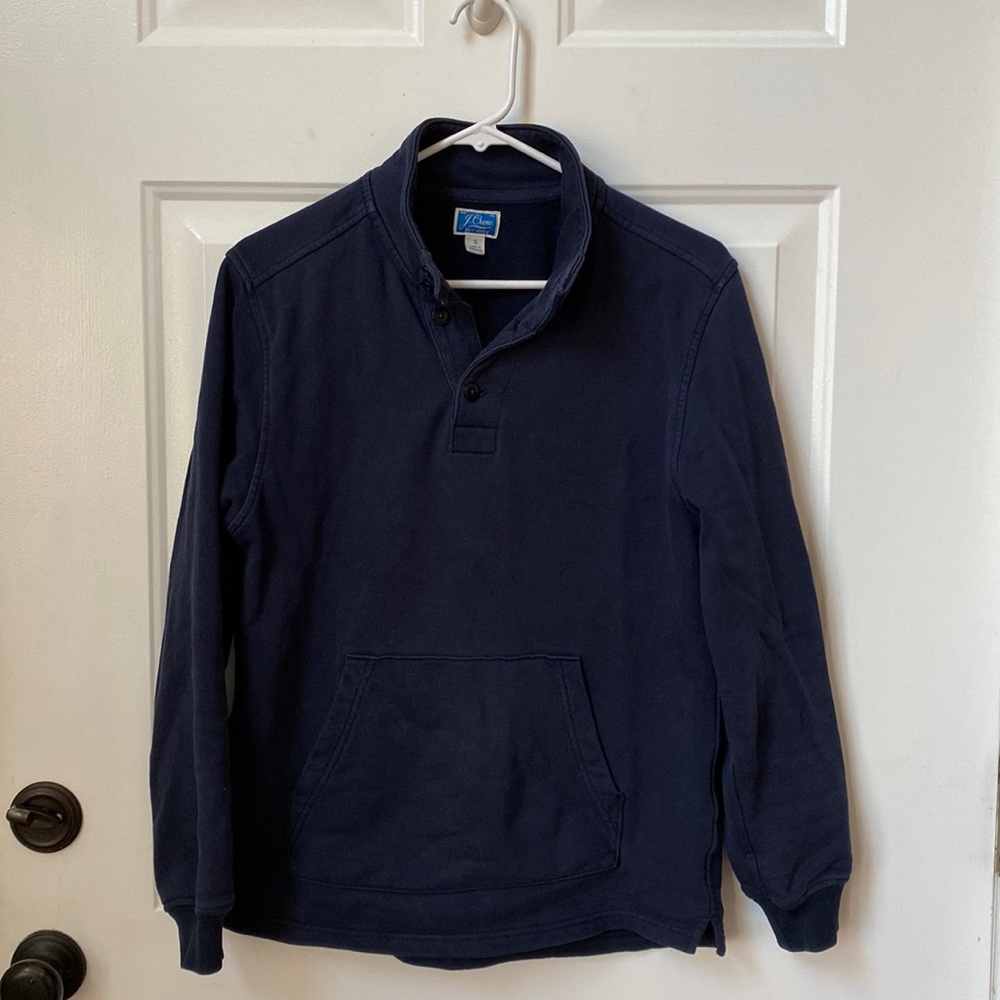 J. Crew Henley Sweatshirt